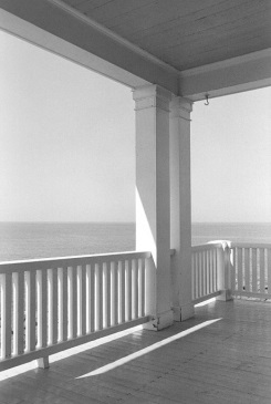 George Tice, Porch, Monhegan Island